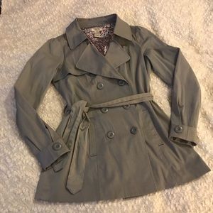 Gray Trench Coat